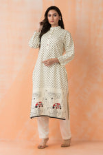 Printed Cotton Kurta Pant Set