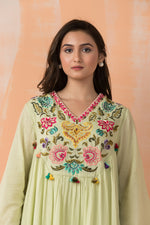 Mulmul Kurta Sharara Pant Set