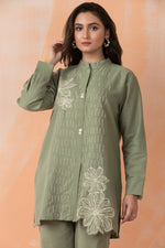 Embroidered Cotton Co-ord Set