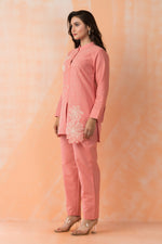 Embroidered Cotton Co-ord Set