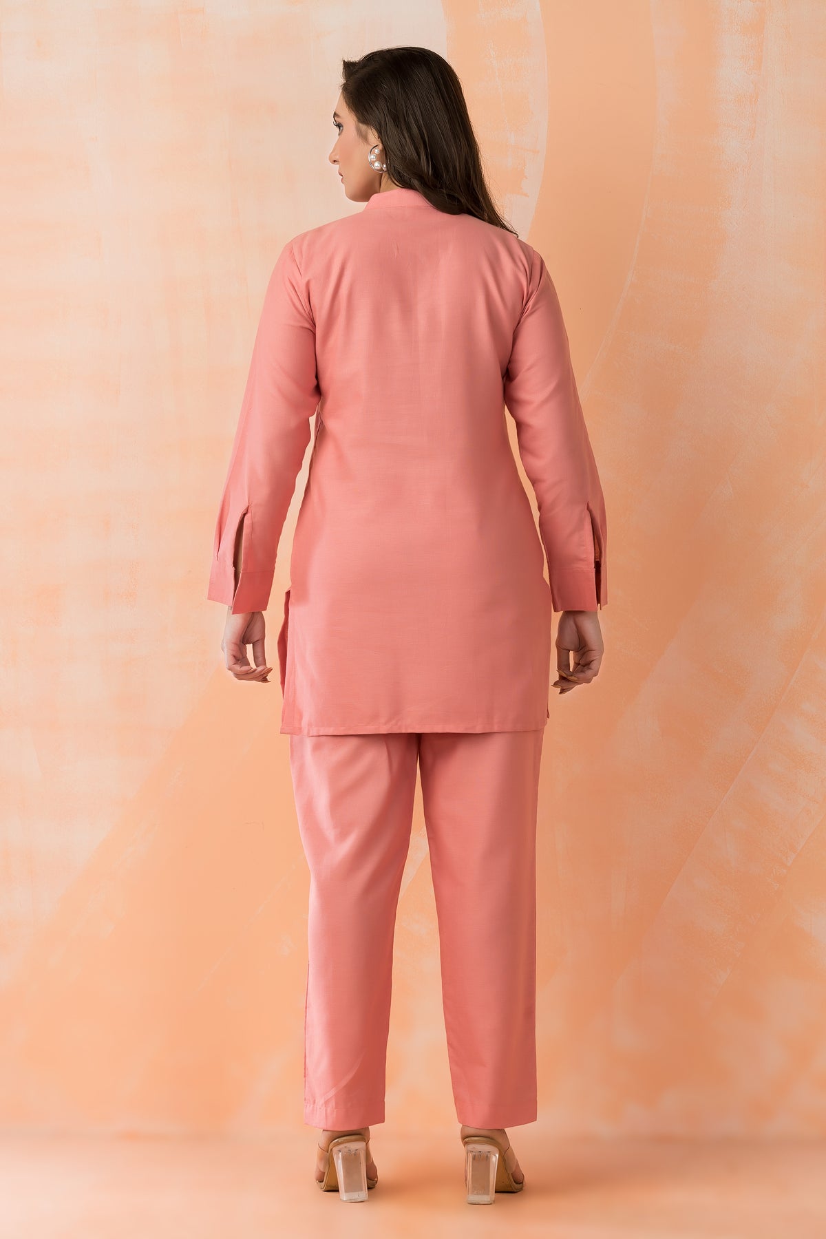 Embroidered Cotton Co-ord Set