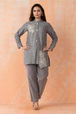 Embroidered Cotton Co-ord Set