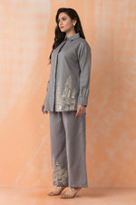 Embroidered Cotton Co-ord Set