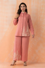 Embroidered Cotton Co-ord Set