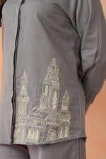 Embroidered Cotton Co-ord Set