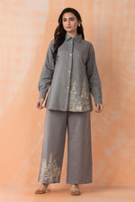 Embroidered Cotton Co-ord Set