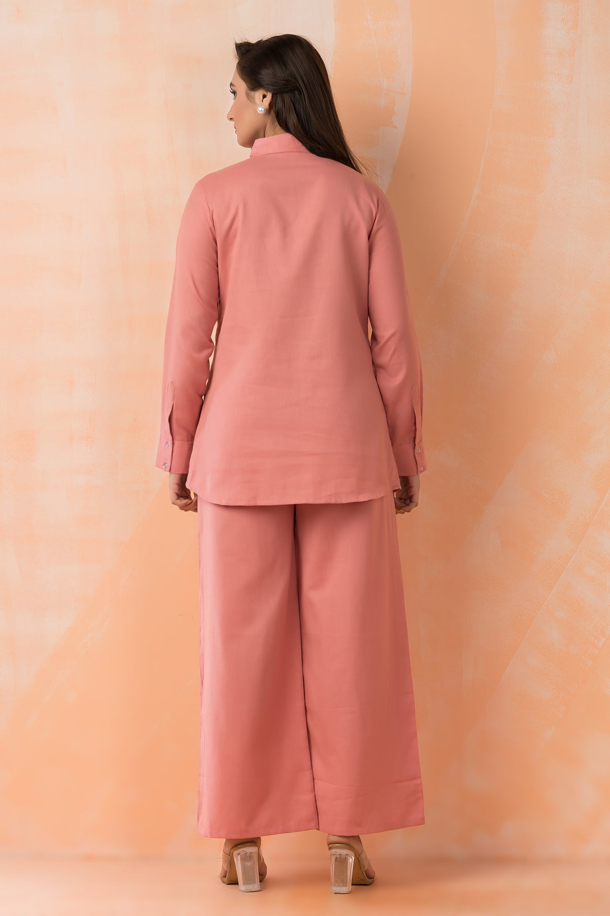 Embroidered Cotton Co-ord Set