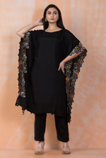 Designer Muslin Kaftan Style kurta pant set