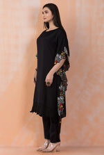 Designer Muslin Kaftan Style kurta pant set