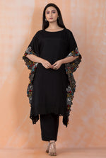 Designer Muslin Kaftan Style kurta pant set