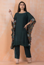 Designer Muslin Kaftan Style kurta pant set