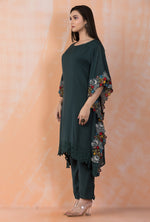 Designer Muslin Kaftan Style kurta pant set