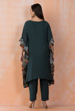 Designer Muslin Kaftan Style kurta pant set