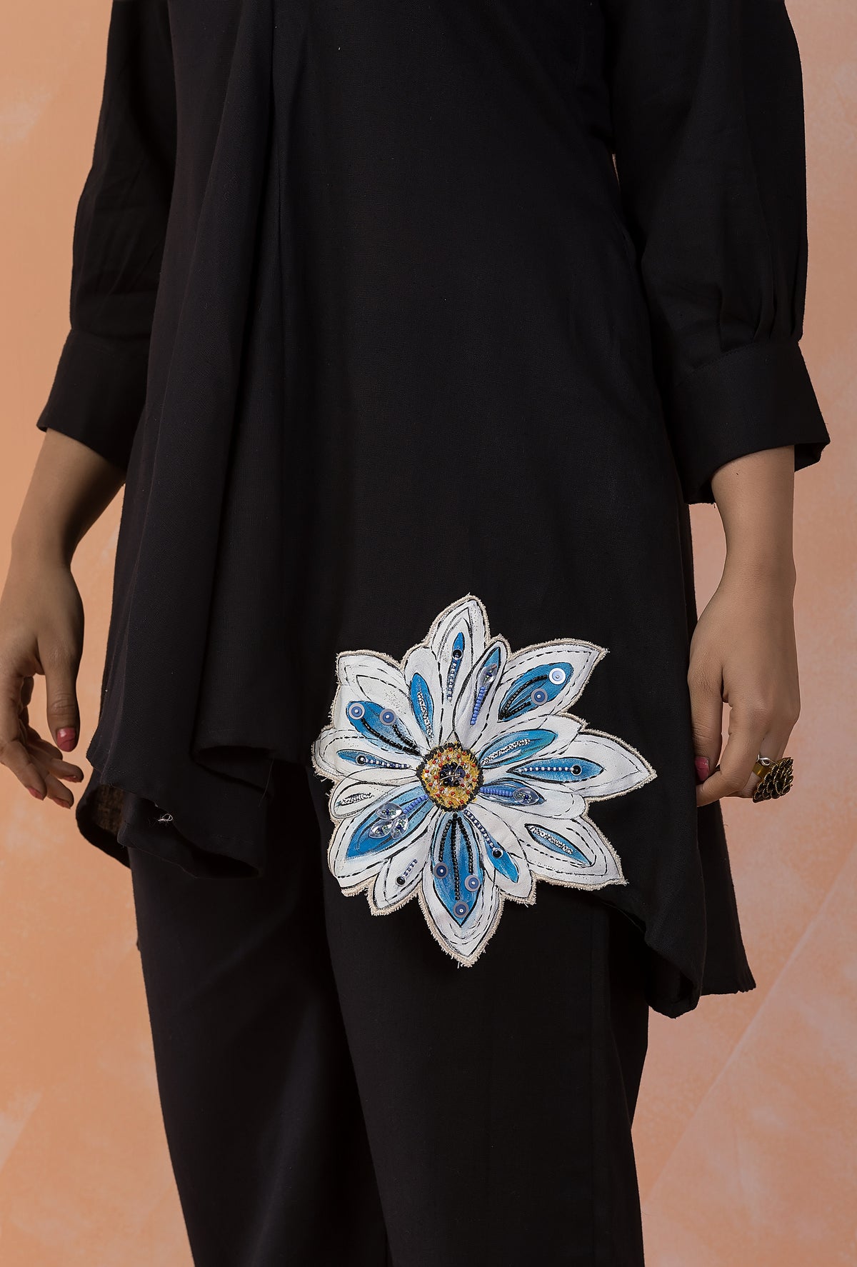 Designer Cotton Flex Co-ord Set, Buta Work