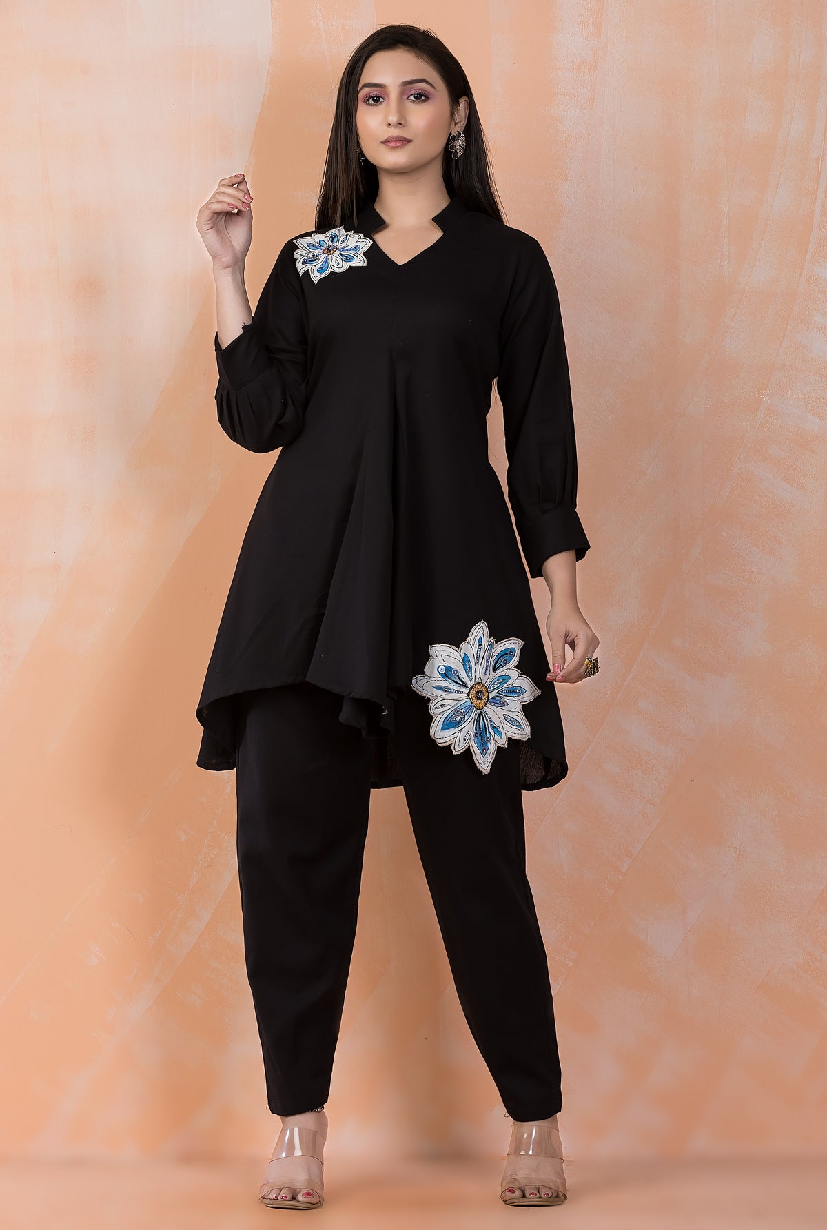 Designer Cotton Flex Co-ord Set, Buta Work