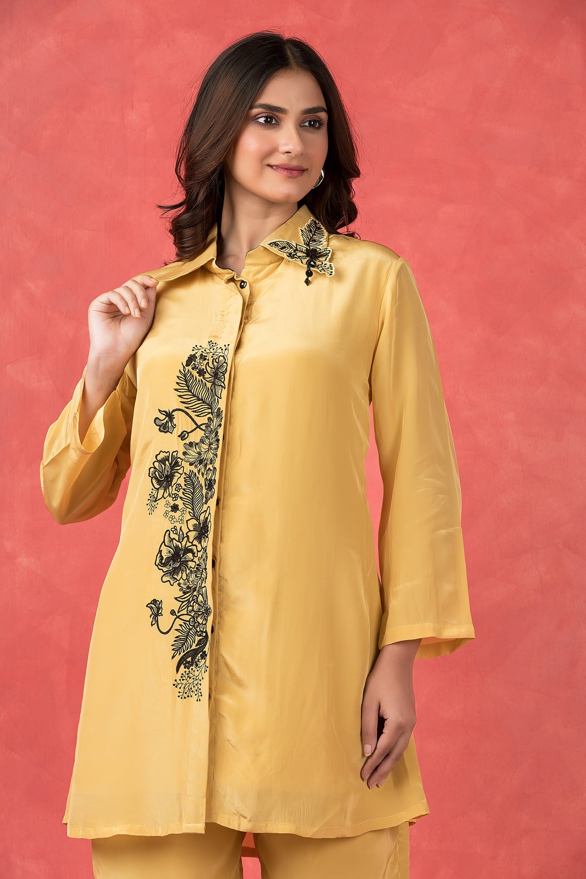 Floral Thread Work Cord set