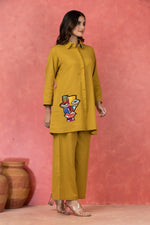 Cotton applique cord-sets