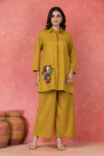 Cotton applique cord-sets