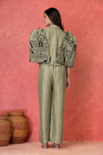 EmbroideredDesigner JacketwithTrousers