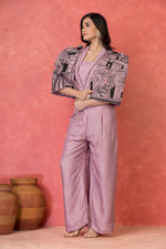 EmbroideredDesigner JacketwithTrousers