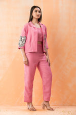 Designer Cotton Co-ord Set with Jacket