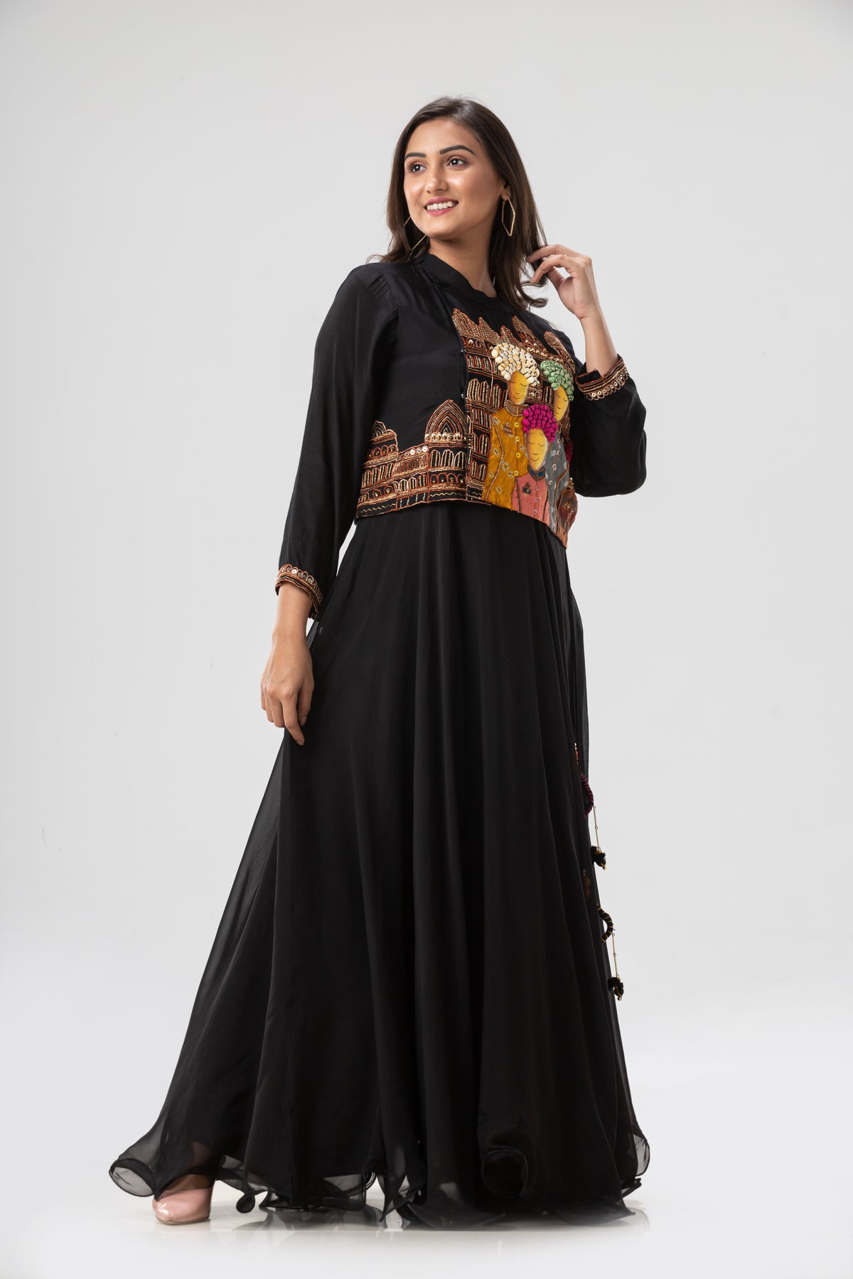 Long Gown_Raja Rani Embroidered