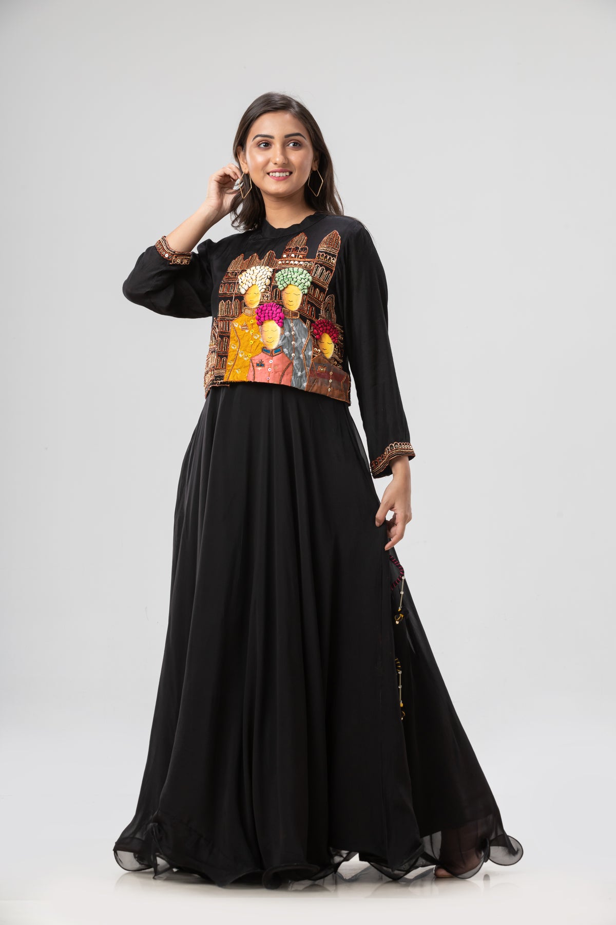 Long Gown_Raja Rani Embroidered