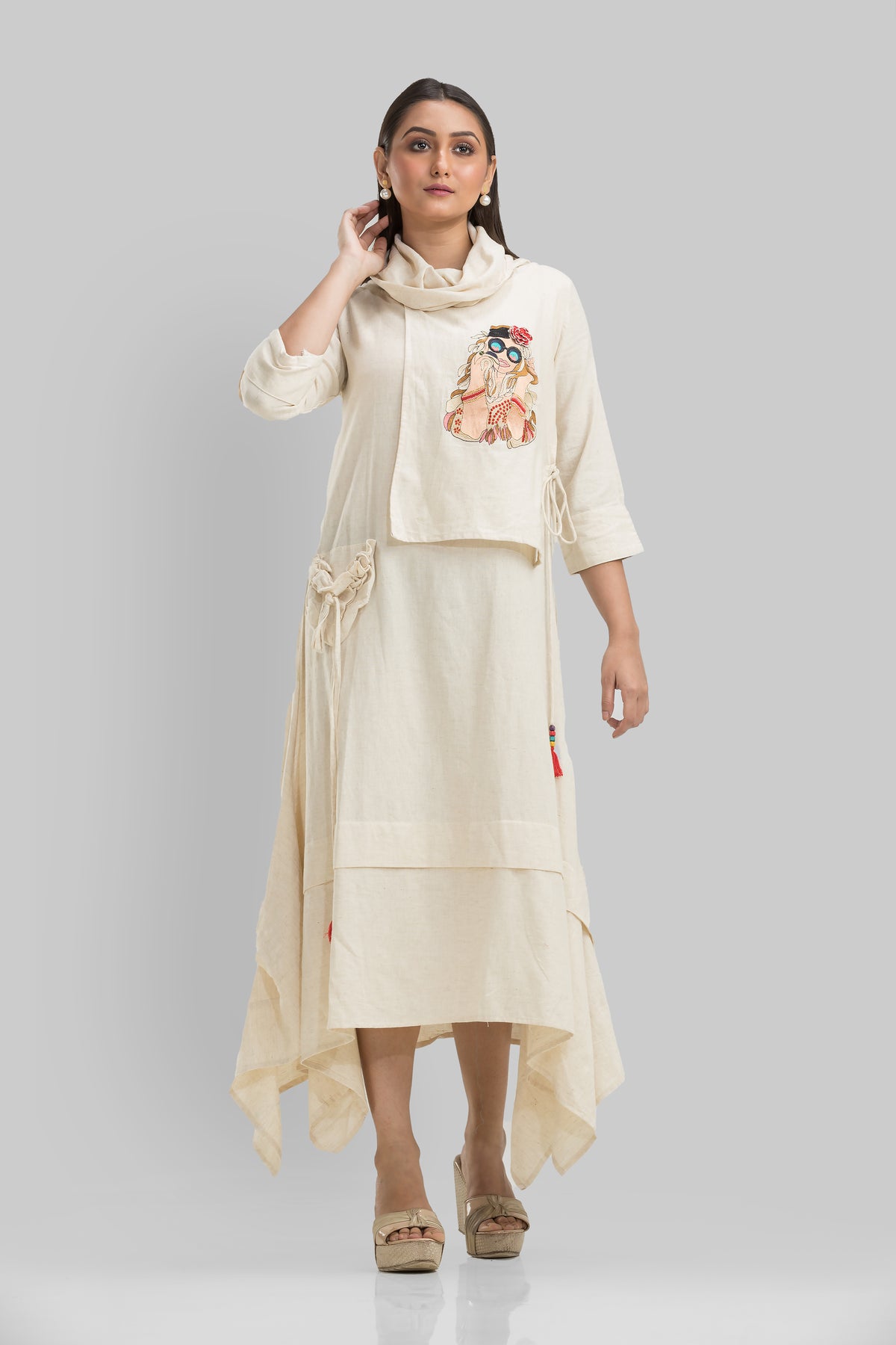 Cotton Long length dress