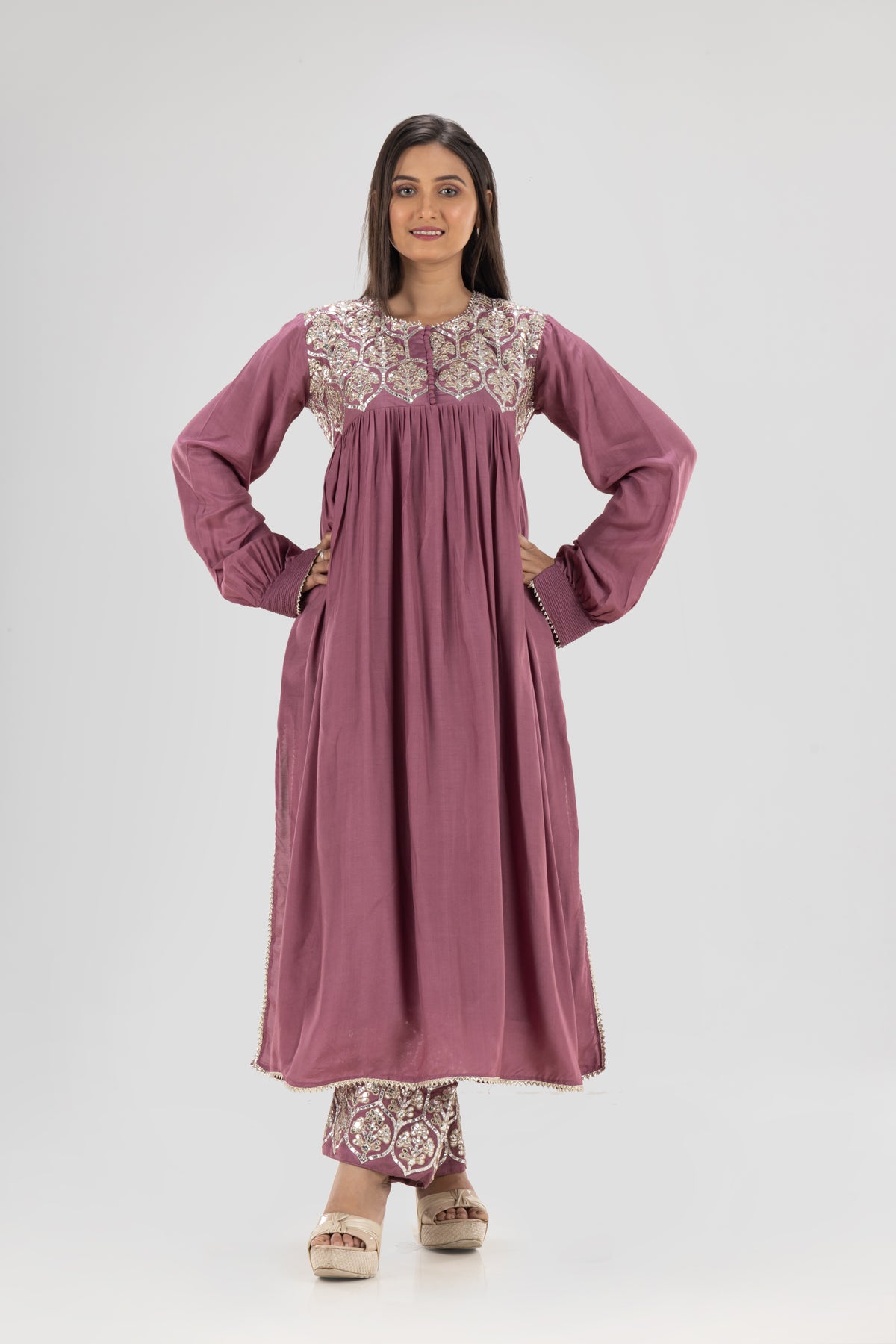 Sacred Suta Designer Kurta and Pant Set