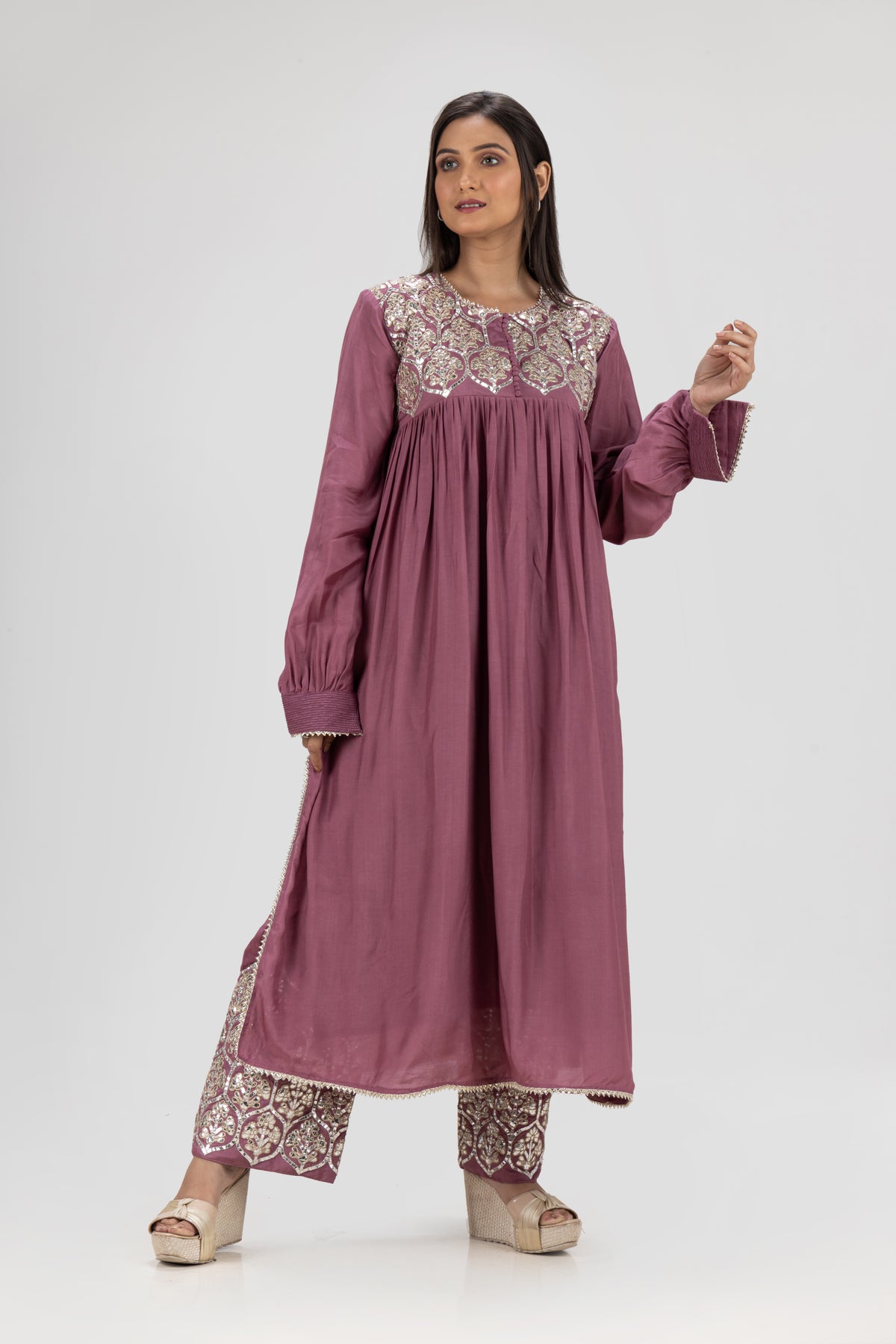 Sacred Suta Designer Kurta and Pant Set