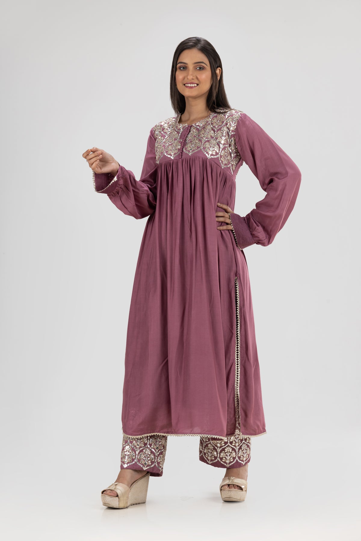 Sacred Suta Designer Kurta and Pant Set