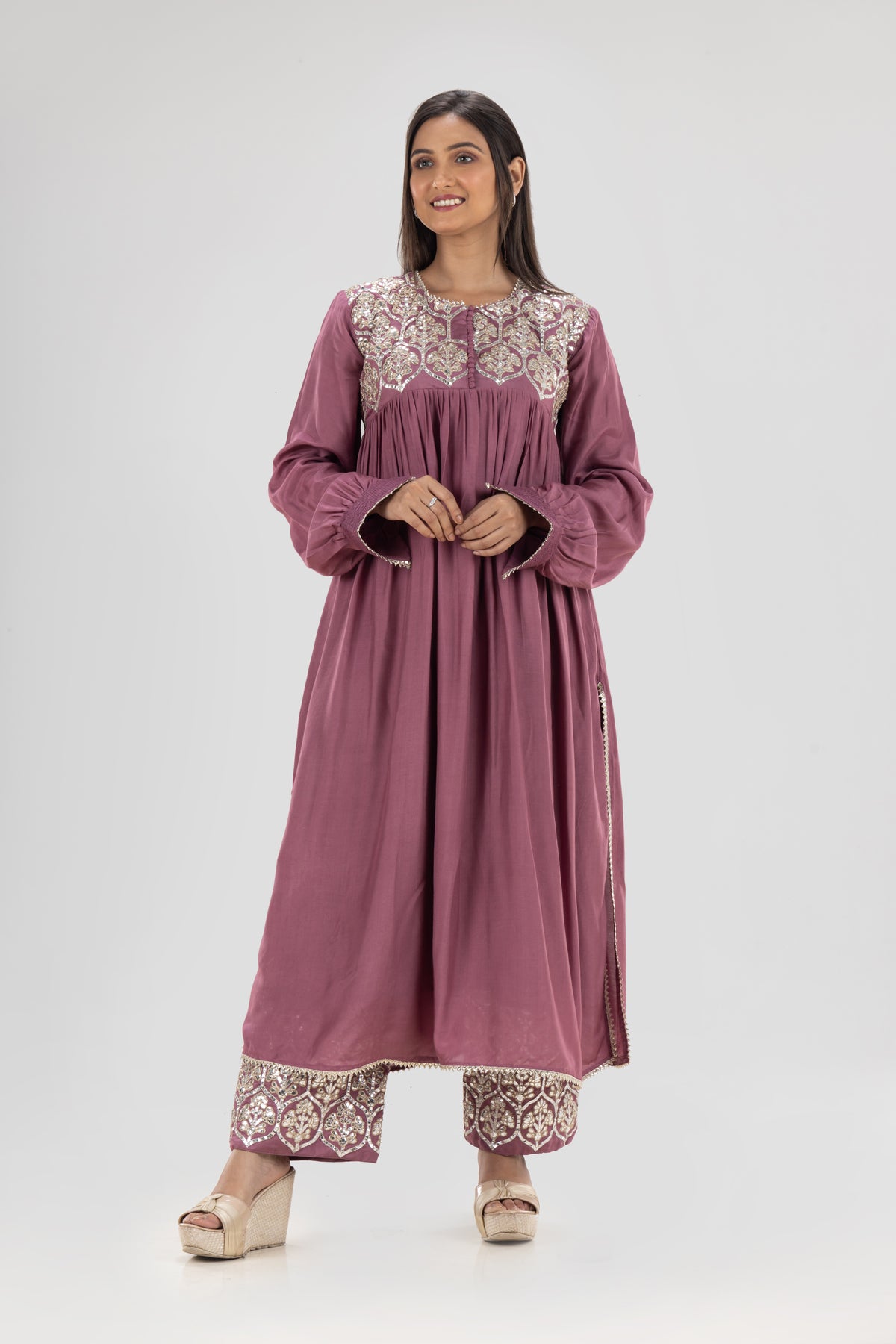 Sacred Suta Designer Kurta and Pant Set