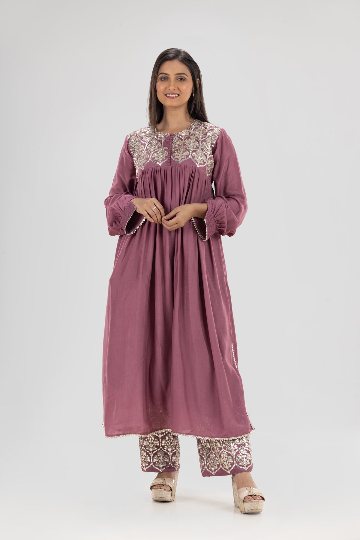 Sacred Suta Designer Kurta and Pant Set