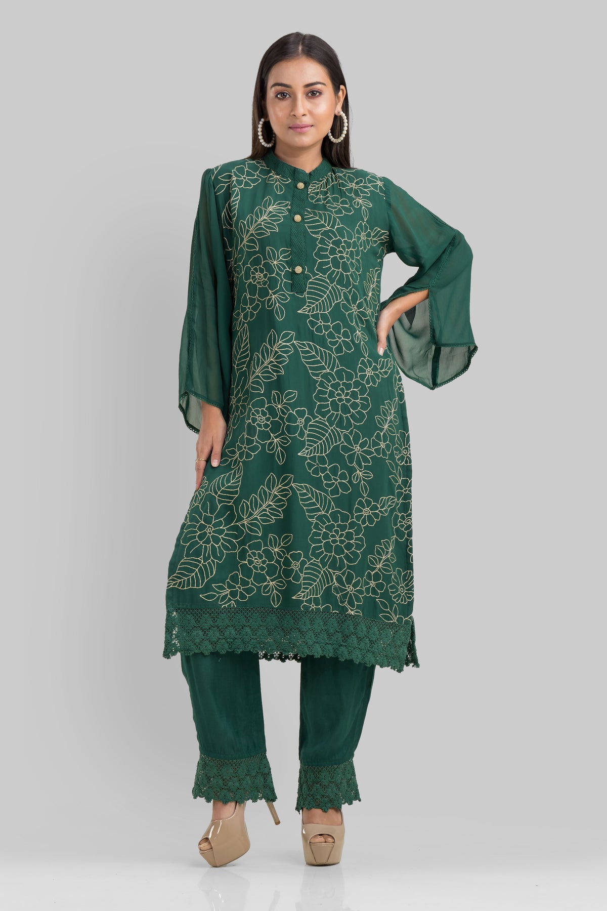 Designer Georgette kurta set