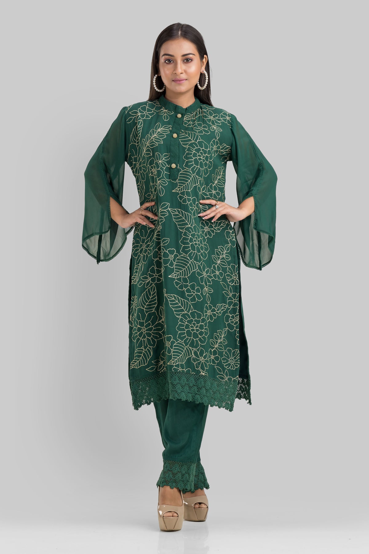 Designer Georgette kurta set