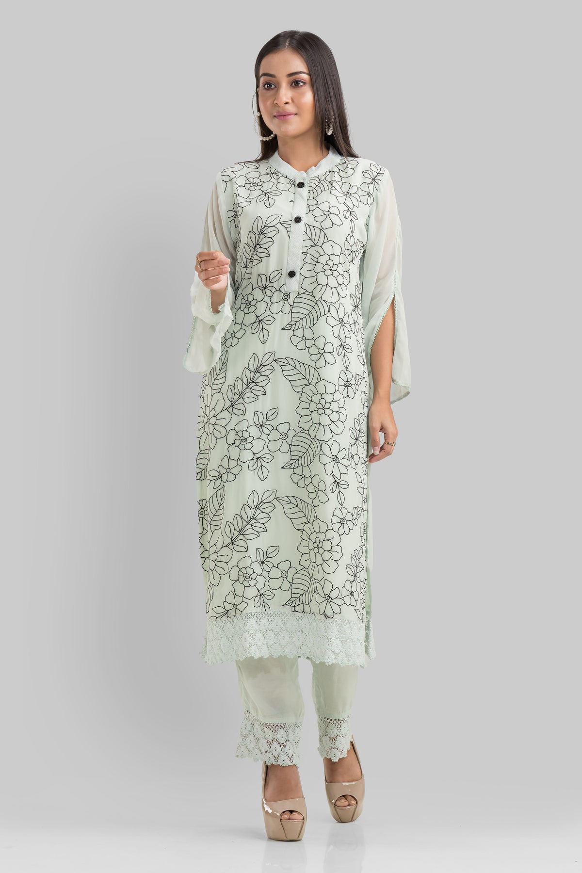 Designer Georgette kurta set