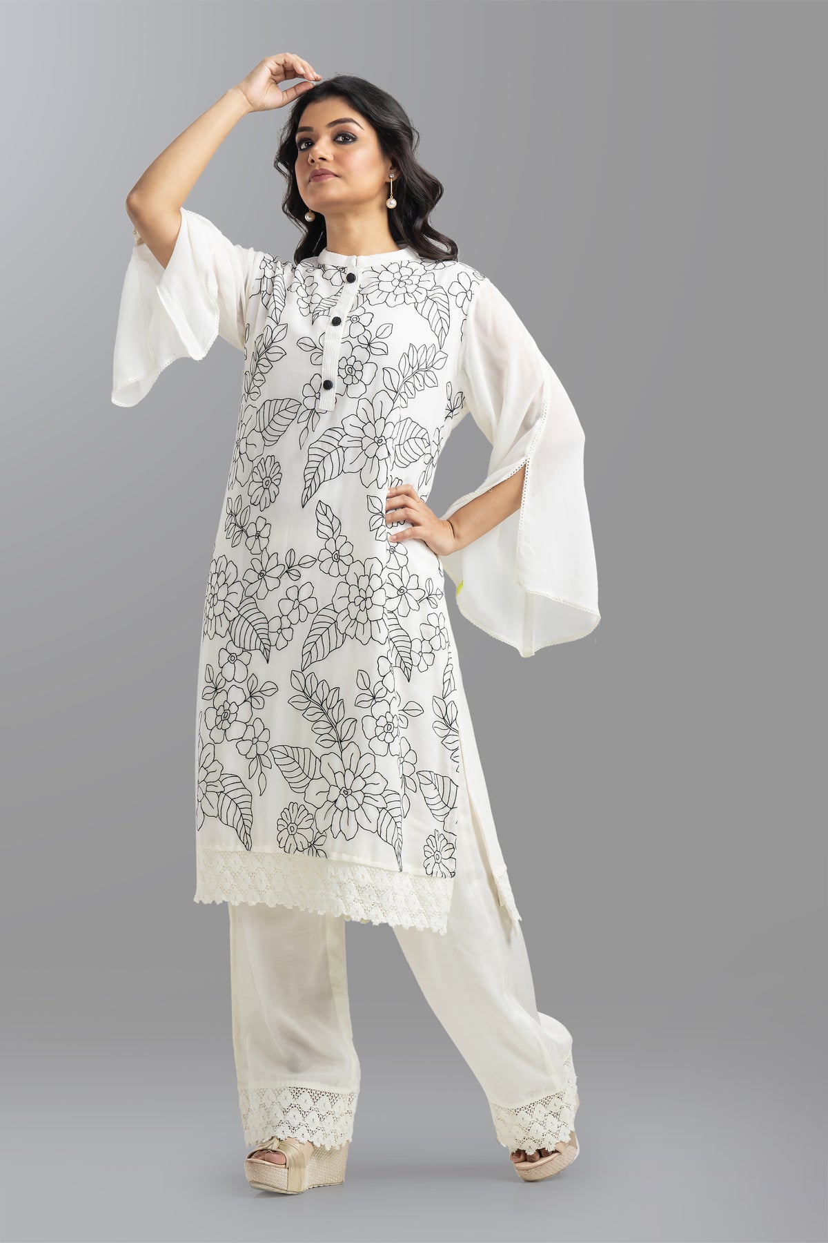 Designer Georgette kurta set