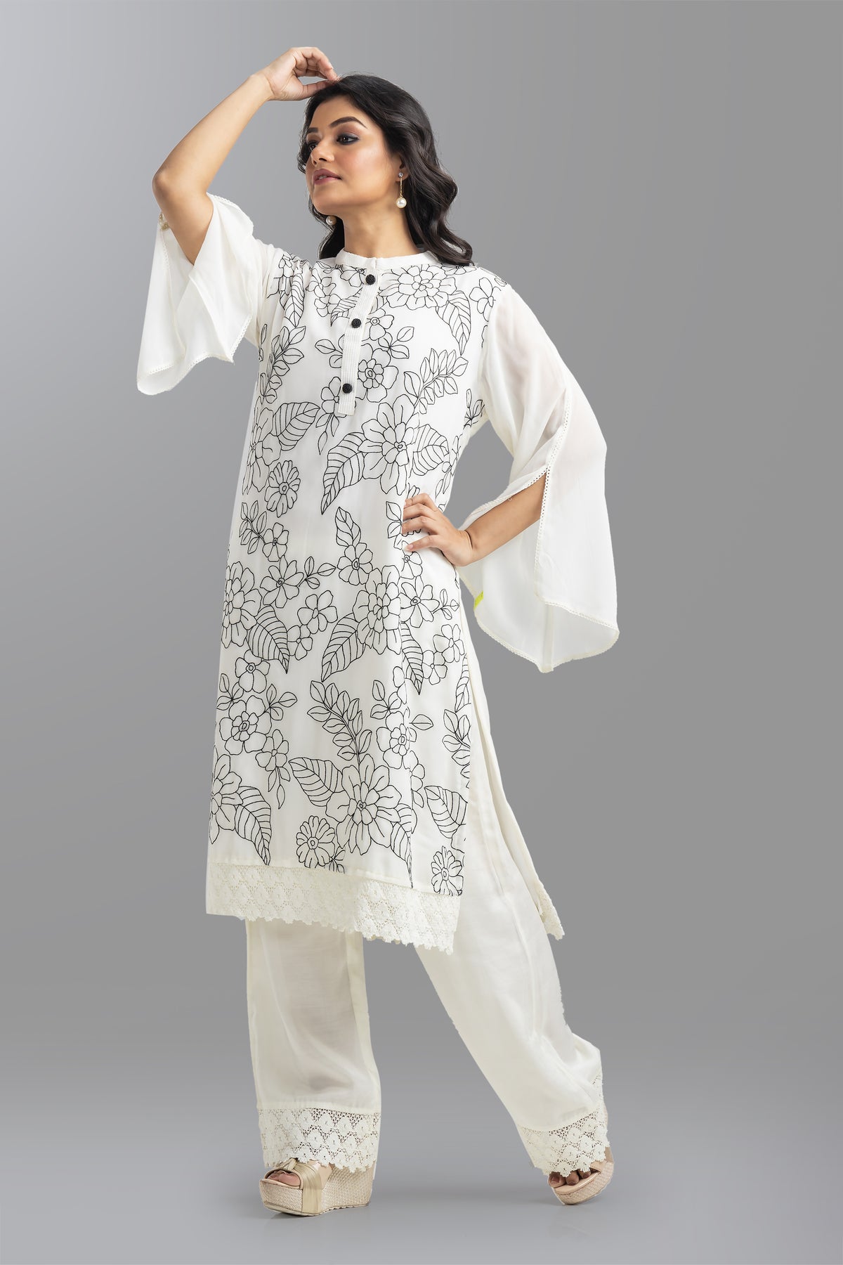 Designer Georgette kurta set