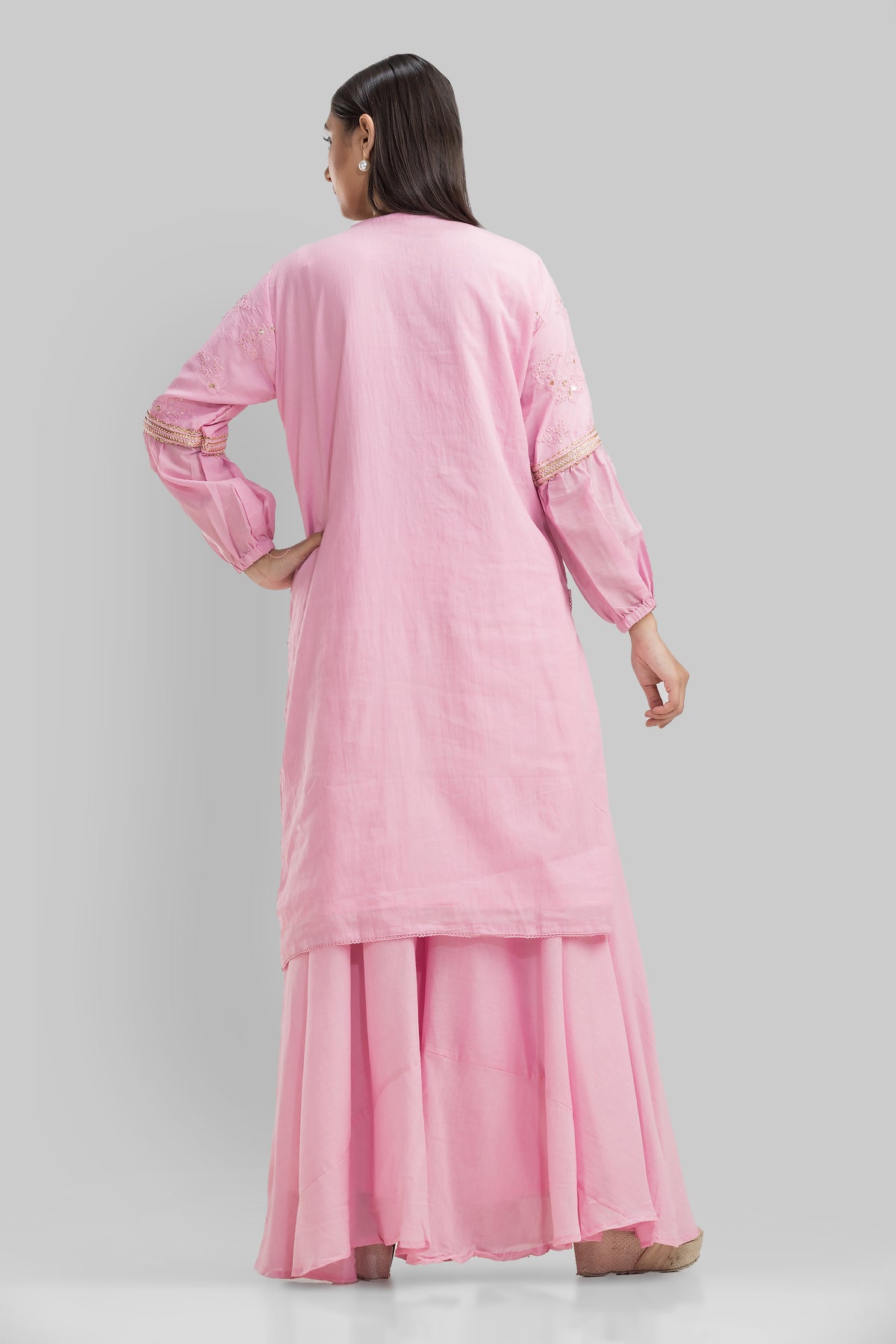 Cotton Kurta & Palazzo Set