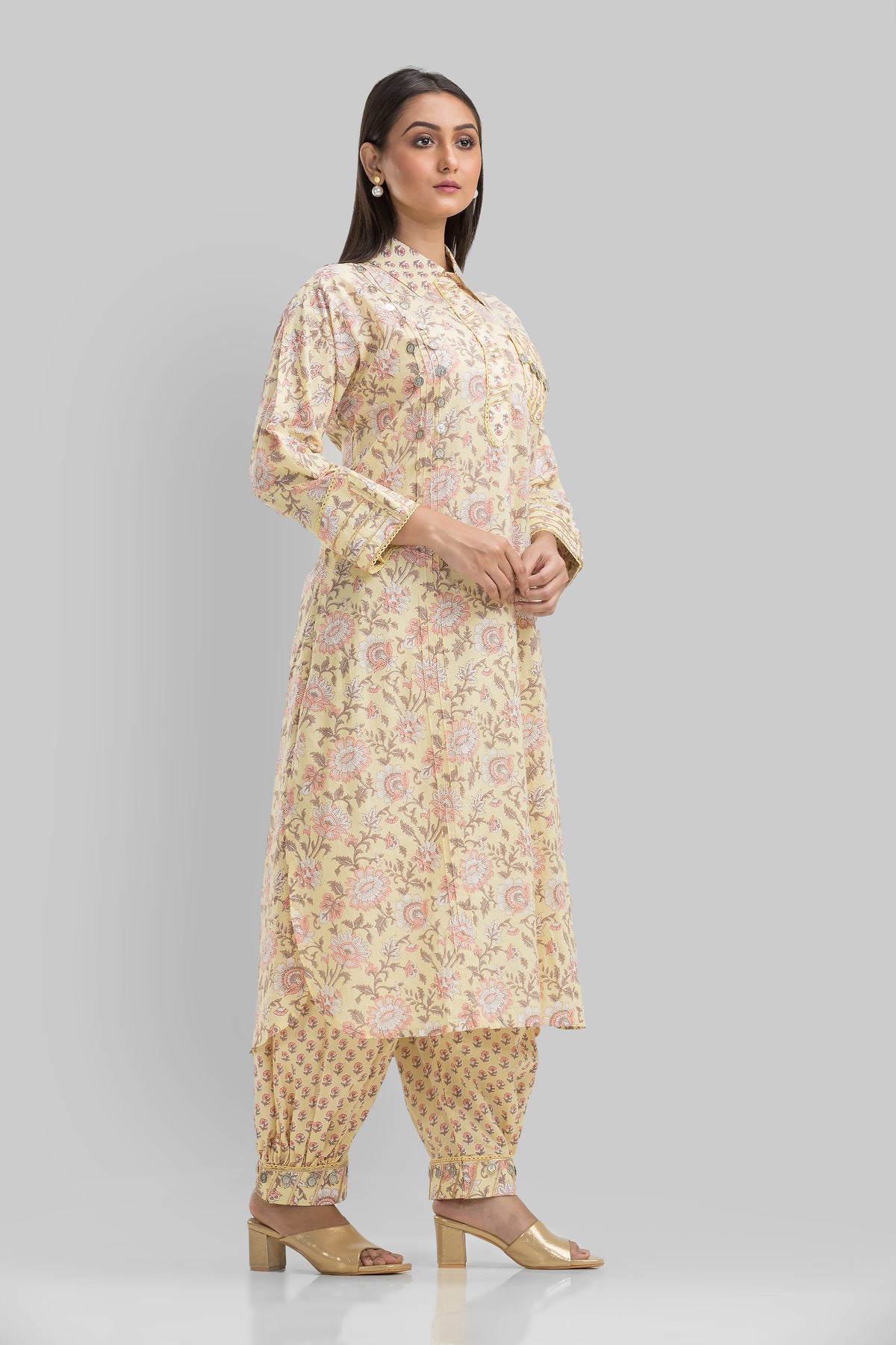 Kurta With Afghani Pant set