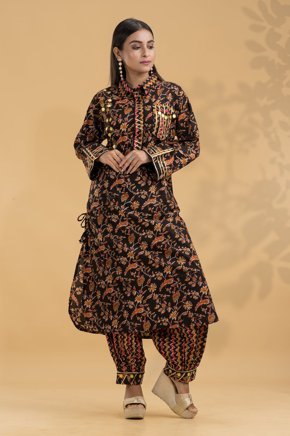 Kurta With Afghani Pant set