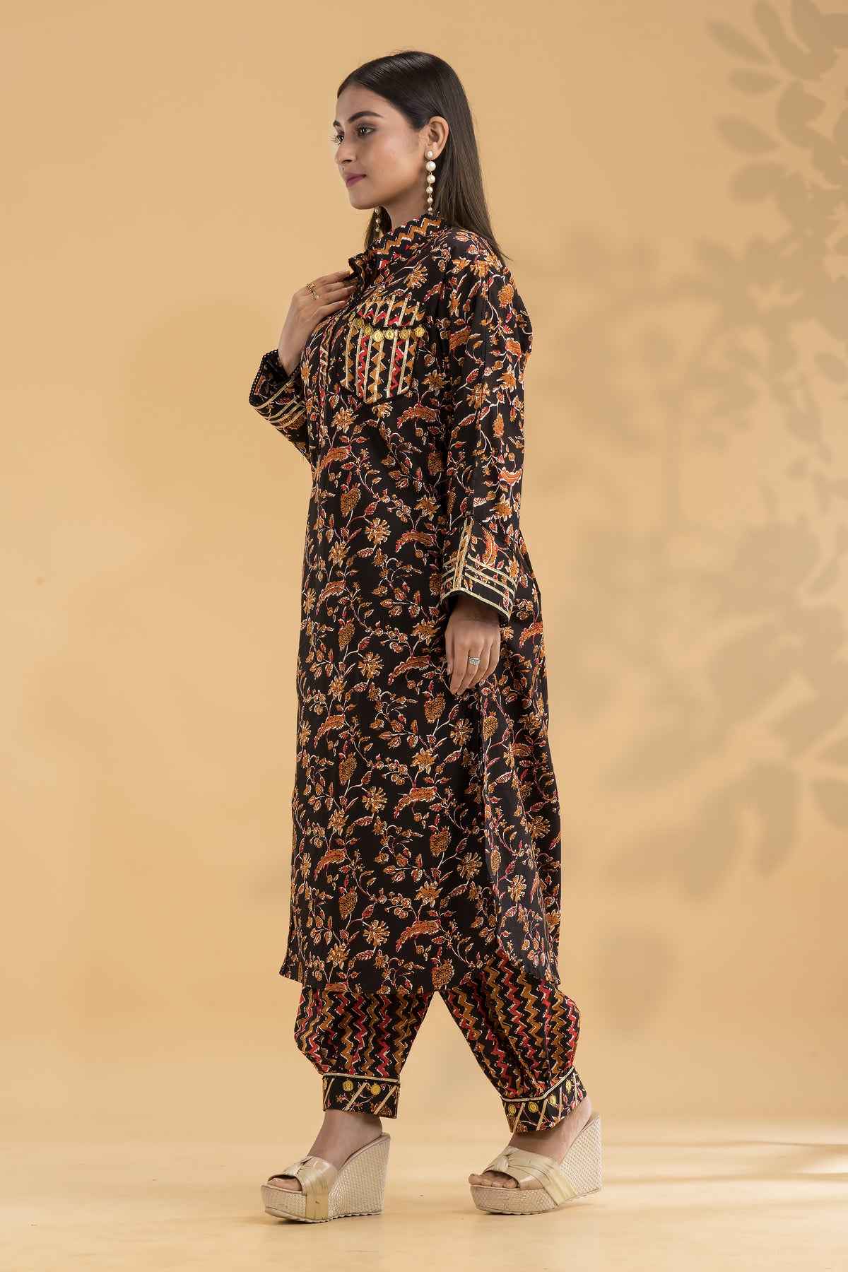 Kurta With Afghani Pant set