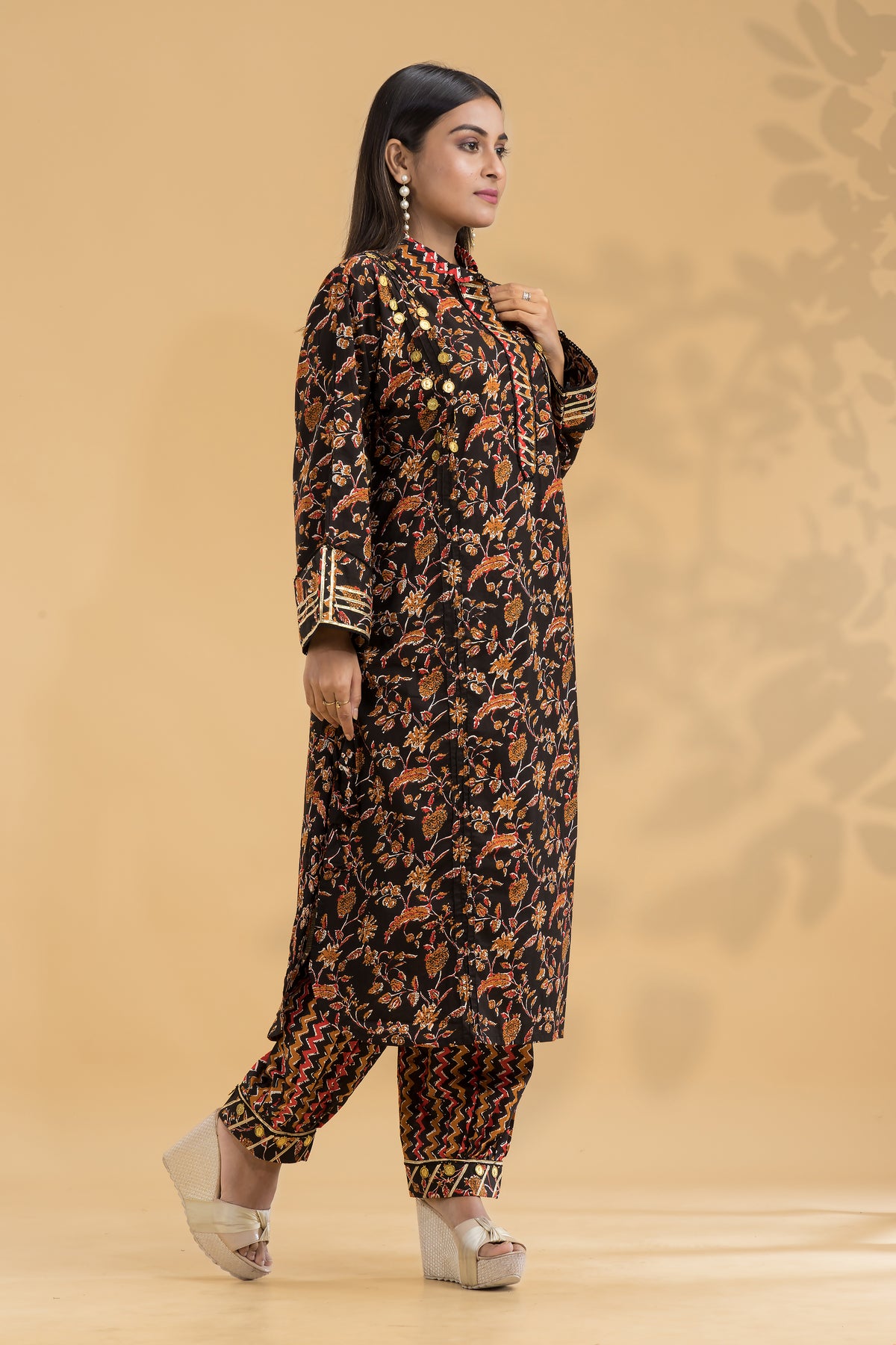 Kurta With Afghani Pant set