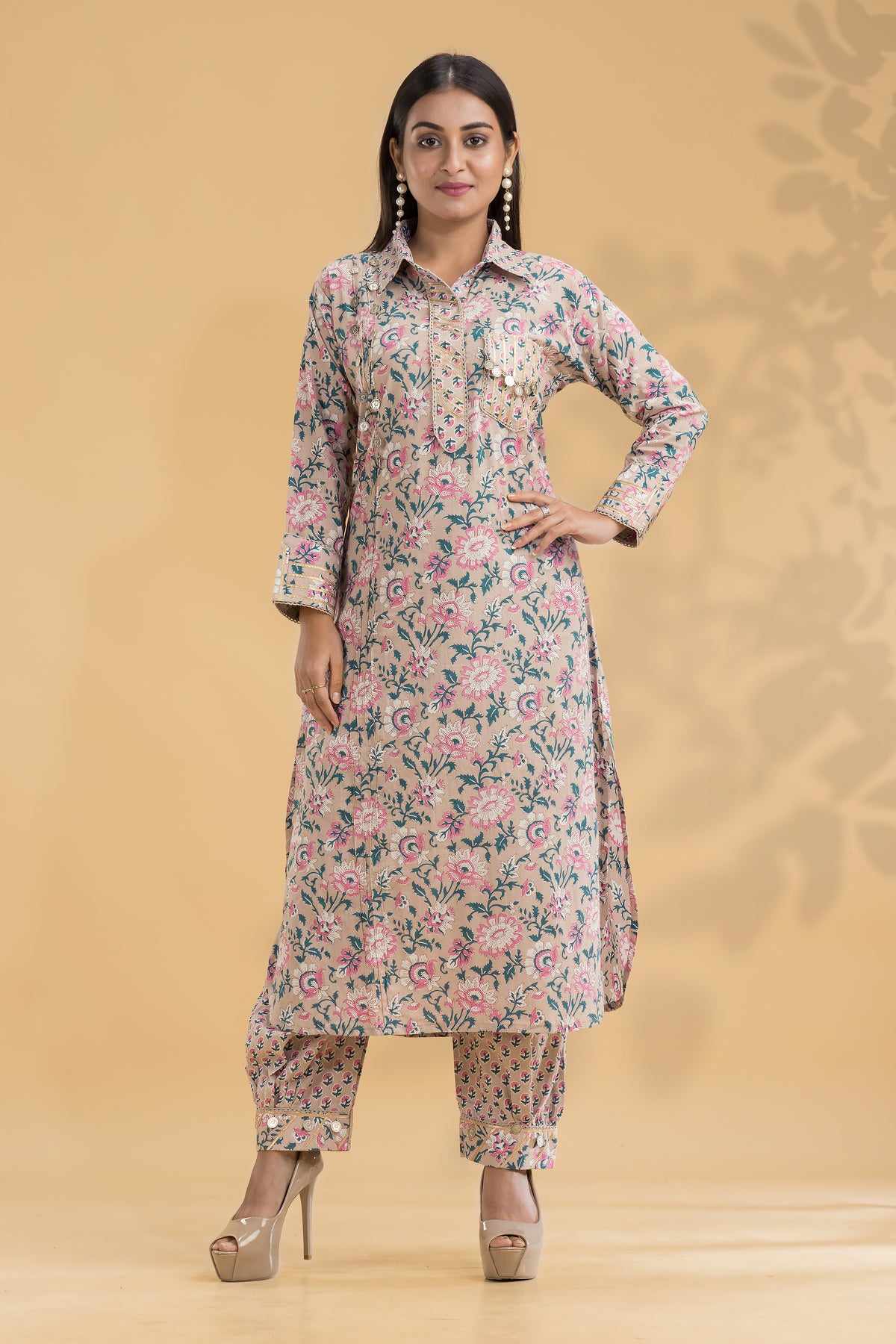 Kurta With Afghani Pant set