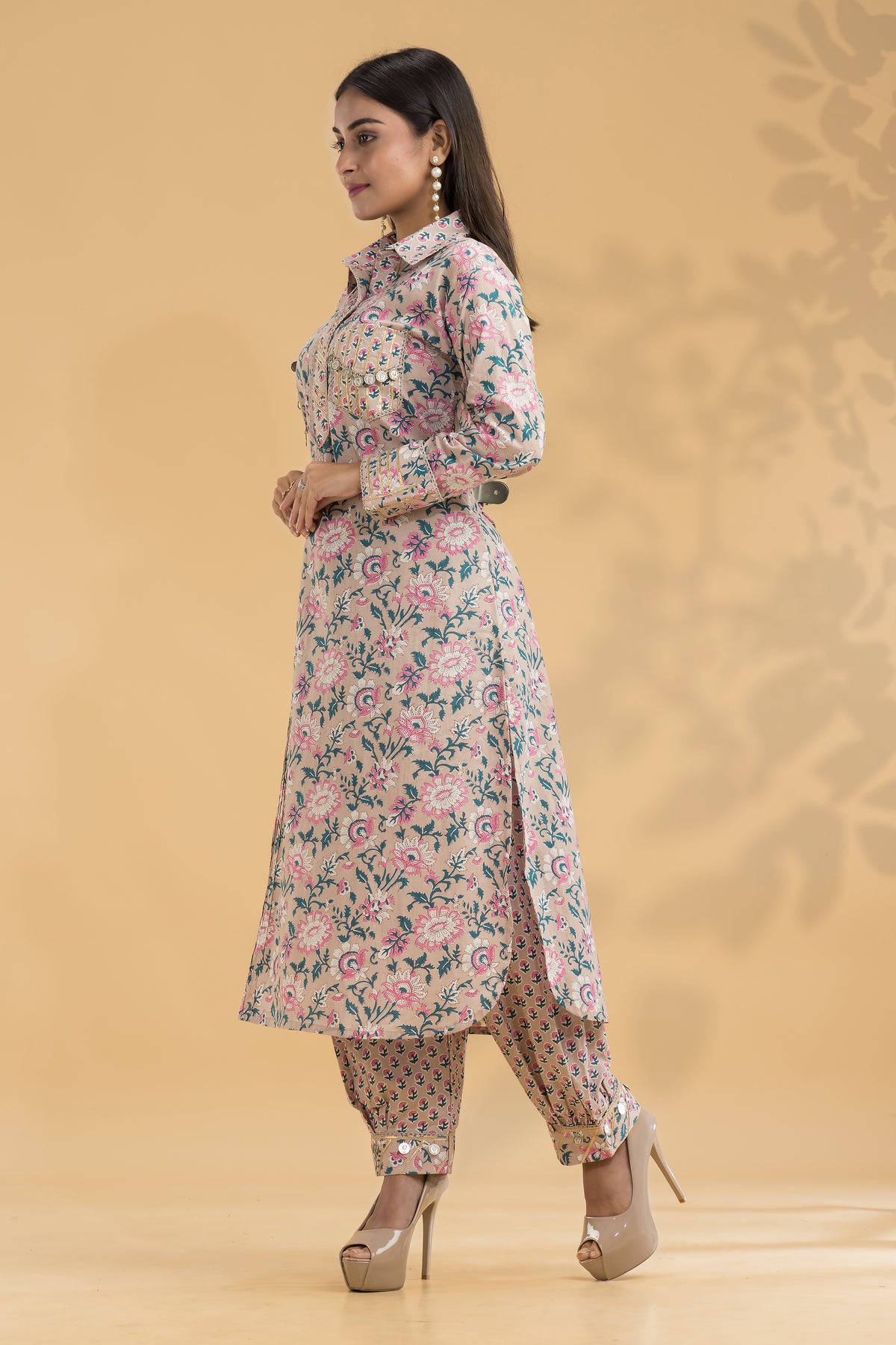 Kurta With Afghani Pant set