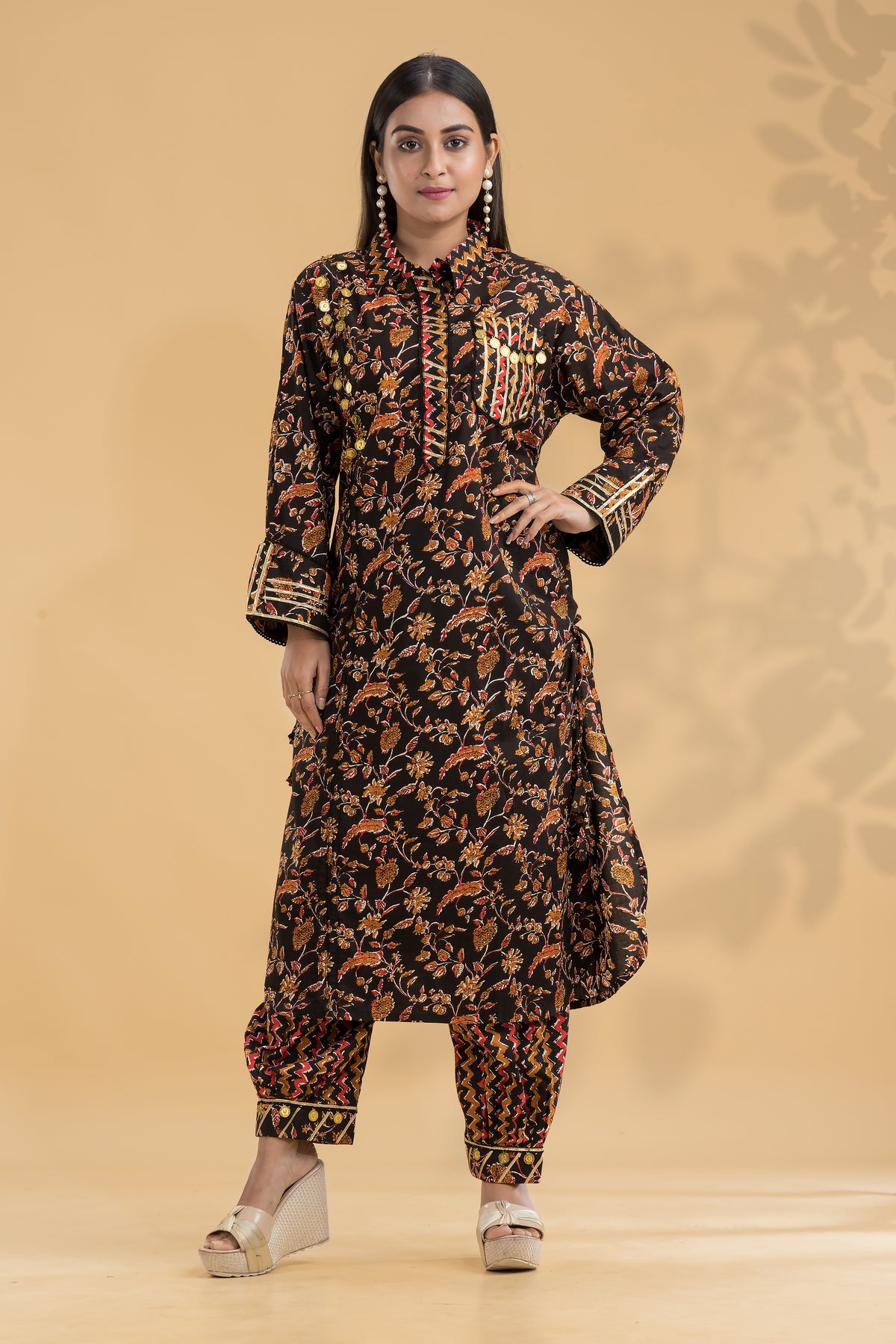 Kurta With Afghani Pant set