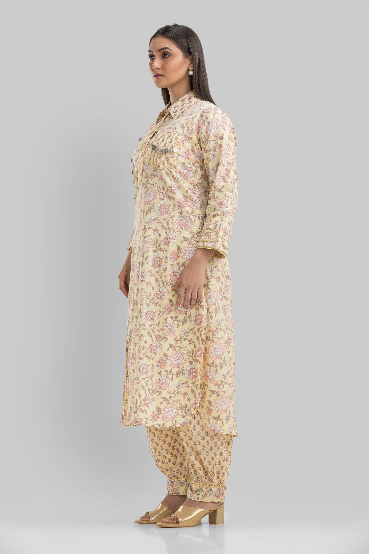 Kurta With Afghani Pant set