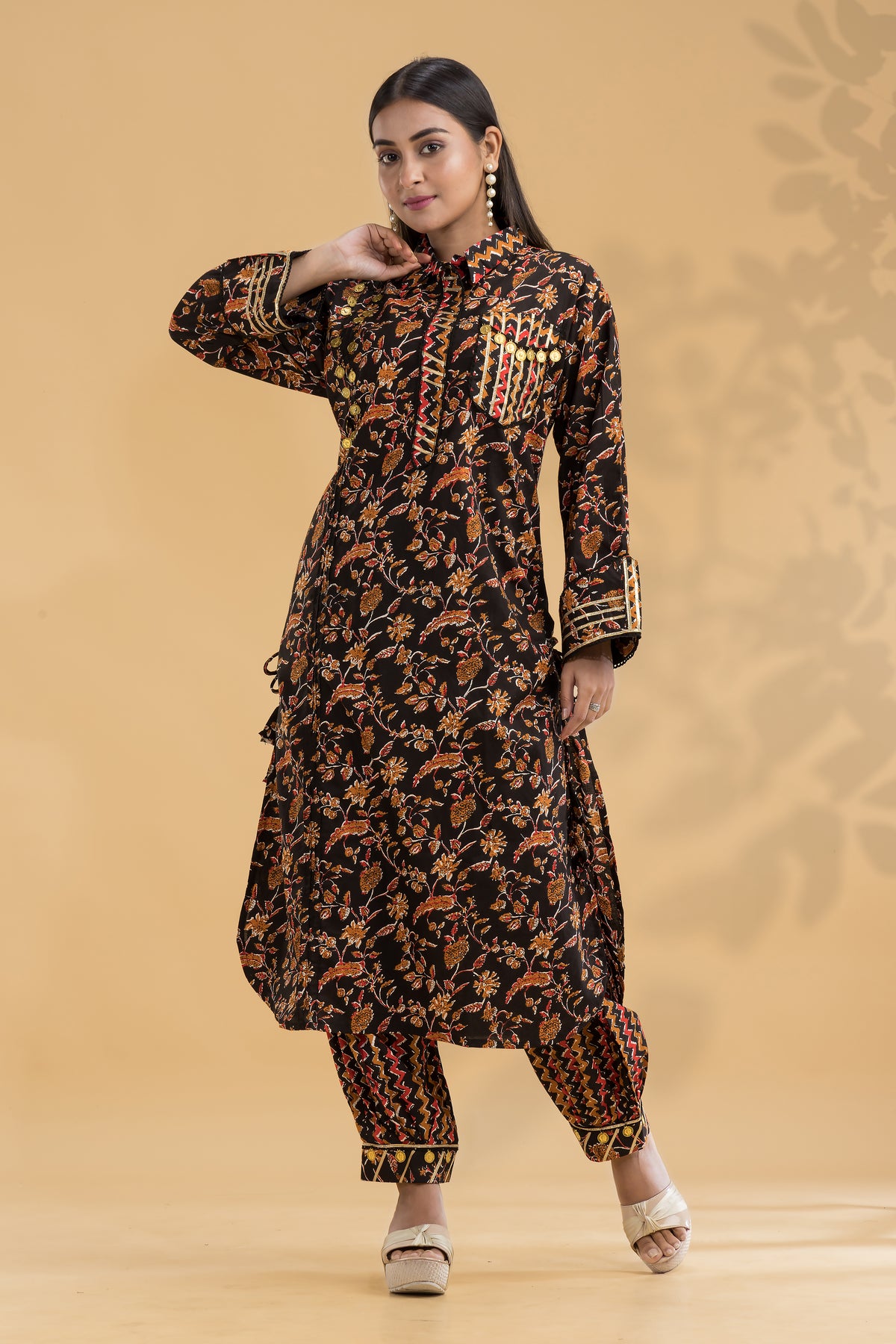 Kurta With Afghani Pant set