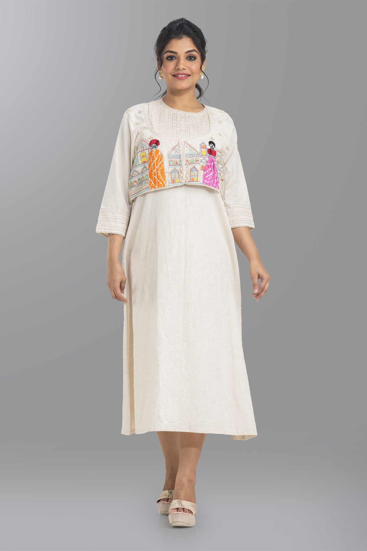 Designer Cotton Dress