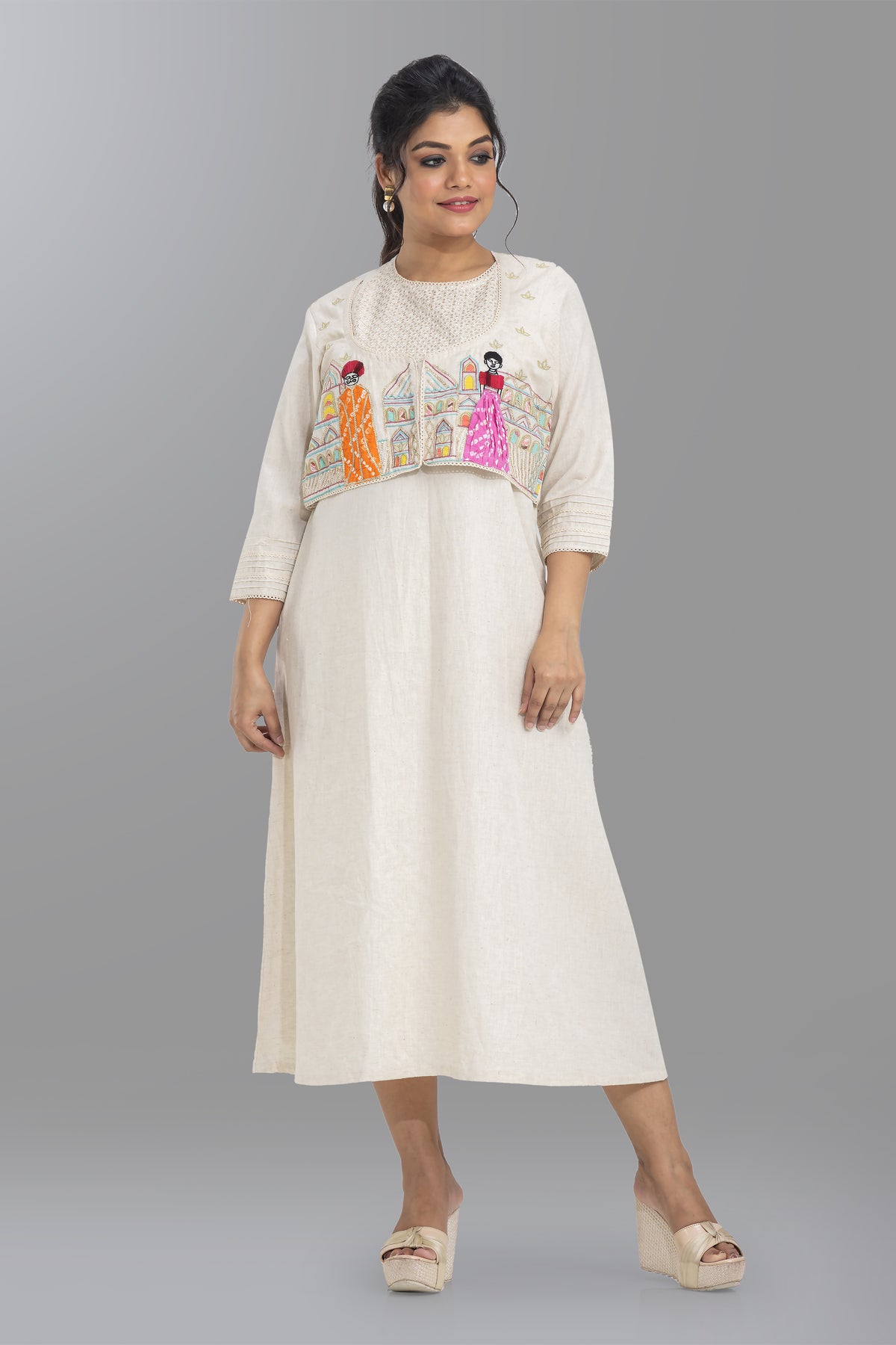 Designer Cotton Dress